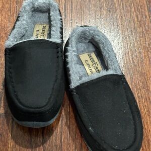 Deer STags Slippers size 12 little boys